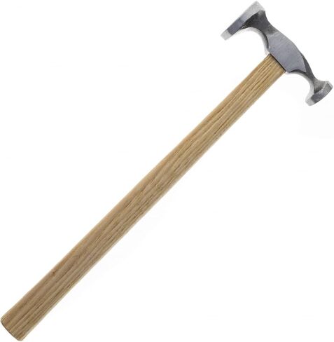 Universal Tool Ball-Peen Jewelry Chasing Hammer Dual Face Smooth Flat Side Rounded Side, 10 Inch in Saudi Arabia