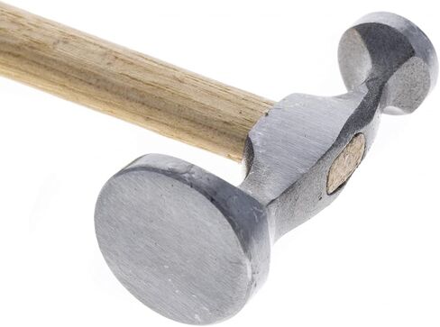 Universal Tool Ball-Peen Jewelry Chasing Hammer Dual Face Smooth Flat Side Rounded Side, 10 Inch in Saudi Arabia