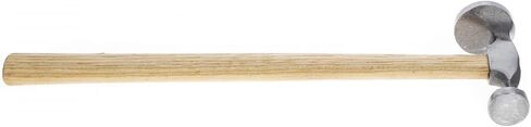 Universal Tool Ball-Peen Jewelry Chasing Hammer Dual Face Smooth Flat Side Rounded Side, 10 Inch in Saudi Arabia