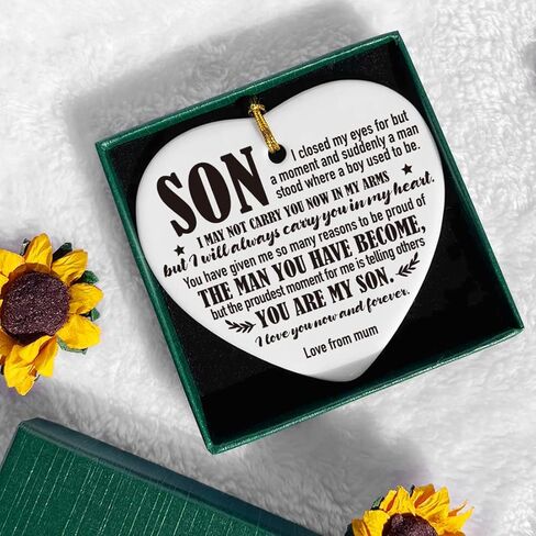 Goddaughter Godson Godchild Ornaments Keepsake Gifts from Godfather, I Promise to Love You Guide You Support You, Birthday Christmas Plaque Sign Gifts for Goddaughter Godson Godchild Newborn Baby in Saudi Arabia