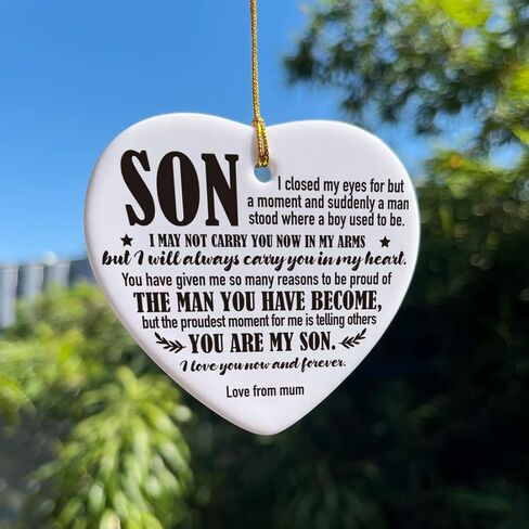 Goddaughter Godson Godchild Ornaments Keepsake Gifts from Godfather, I Promise to Love You Guide You Support You, Birthday Christmas Plaque Sign Gifts for Goddaughter Godson Godchild Newborn Baby in Saudi Arabia