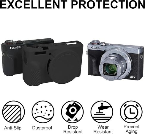 Leayjeen Microscope Case Compatible with Carson MicroBrite Plus 60x-120x LED and UV Lighted Pocket Microscope-Black(Case Only) in Kuwait