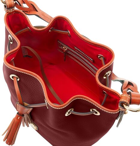 Dooney & Bourke Handbag, Pebble Grain Tasha Drawstring - Black in Kuwait