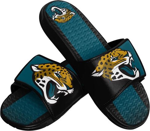 FOCO Indianapolis Colts NFL Mens Team Stripe Gel Slide - M in Saudi Arabia