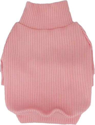 LOPHIPETS Small Dog Turtleneck Sweaters for Teacup Chihuahua Yorkie Puppy Cat Clothes-Blue/XXS in Kuwait