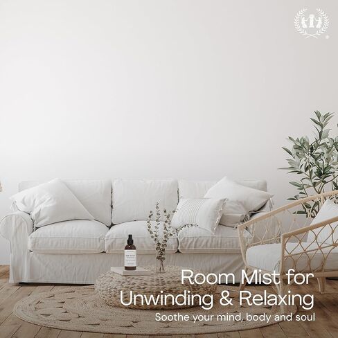 Muse Bath Apothecary Room Ritual - Aromatic and Relaxing Room Mist, 8 oz, Infused with Natural Essential Oils - Mandarin Rosè + Pink Pomelo, 2 Pack in Kuwait