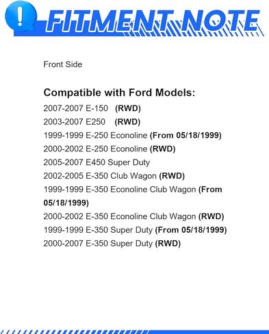Anpulsero الجبهة اليسرى والأمامية اليمنى 18-B5026AS & 18-B5027AS ملاقط الفرامل مع قوس | يناسب 2011-2014 إيدج، 2007-2015 مازد CX-9، 2011-2015 لين MKX in Kuwait