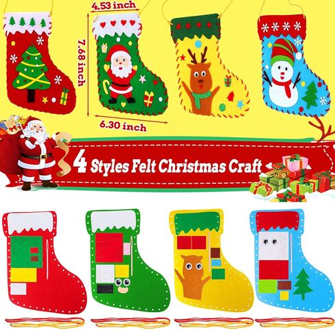 HKKYO DIY شعرت شجرة عيد الميلاد للأطفال، 3.15 قدم شجرة عيد الميلاد مضاءة، 34 قطعة من الحلي الجدار شنقا شجرة عيد الميلاد للأطفال، شجرة عيد الميلاد الأولى لهدايا عيد الميلاد زينة عيد الميلاد in Kuwait