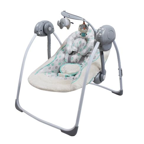 Vannetgo Comfort Portable Swing,Comfort Baby Rocking Chair with Soothing Music，Foldable,Bionic Design, Baby Sleeps Peacefully (25103) in Saudi Arabia