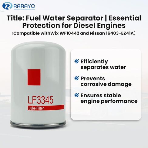 Fuel Filter for Nissan Titan XD 5.0L Diesel 2016 2017 2018 2019 Replaces 16403EZ41A 16403EZ40A in Saudi Arabia