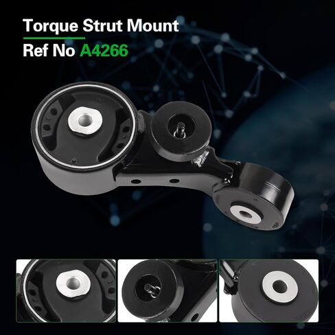 Engine Torque Strut Mount Replacement Compatible with 2007-2017 Camry & 2008-2012 Avalon & 2008-2013 Highlander & 2007-2009 Lexus RX350 3.5L V6 Engine,Replace OE A4259 EM-9538 123630P090 1PCS in Saudi Arabia
