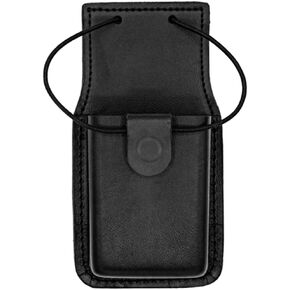 حامل راديو Hero's Pride AirTek Deluxe مع دوار، جلد أصلي 100%، لمسة نهائية منسوجة على شكل سلة، كبير، 7 × 2 ⅝ × 1 ½ بوصة، مشبك مخفي in Kuwait