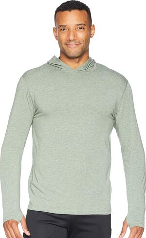 tasc Performance Carrollton L/S Hoodie Silver MD in Kuwait