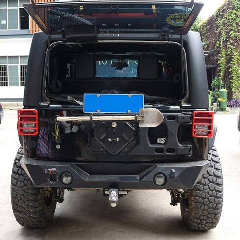 أغطية الضوء الخلفي JK واقيات الإضاءة الخلفية السوداء لـ 2007-2017 Wrangler JK واقيات الضوء الخلفية - أزواج in Saudi Arabia