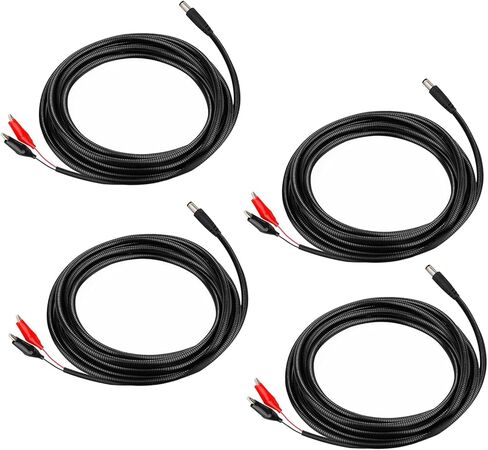 KSK 79-inch Chew Proof Trail Camera Power Cord, 5.5x2.1mm DC External Power Cable, Compatible with Spypoint, Stealth Cam, Moultrie, Muddy, etc in Kuwait