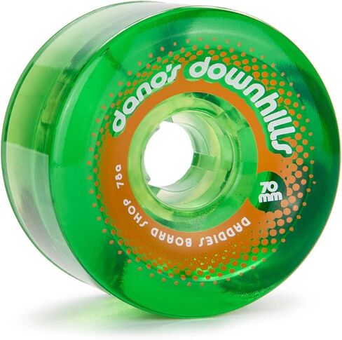 Daddies Board Shop Dano's Downhills Longboard Wheels 70mm 78a Clear in Saudi Arabia