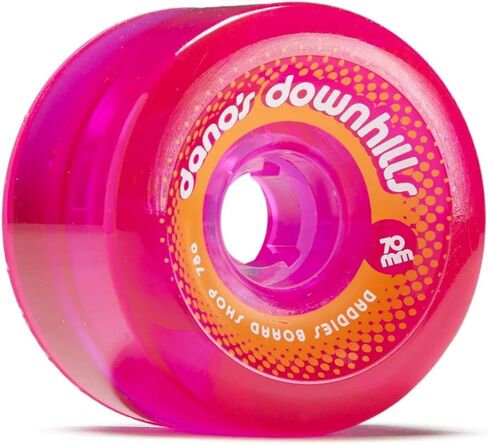 Daddies Board Shop Dano's Downhills Longboard Wheels 70mm 78a Clear in Saudi Arabia