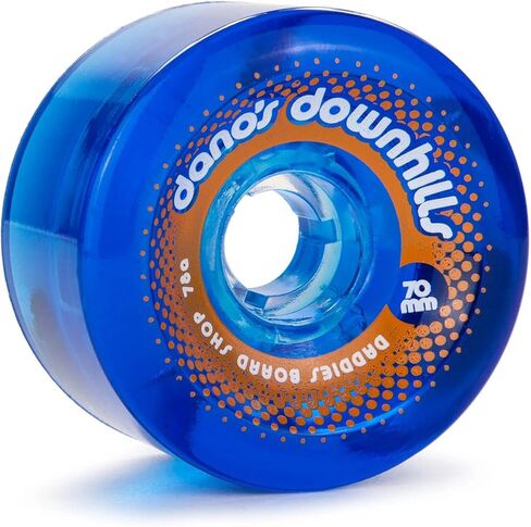 Daddies Board Shop Dano's Downhills Longboard Wheels 70mm 78a Clear in Saudi Arabia