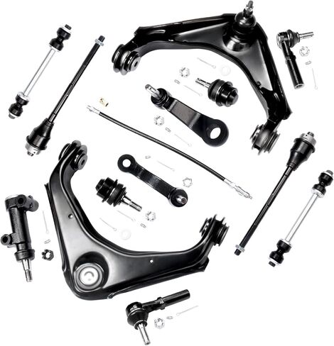4pc Front Upper Control Arm, Front Lower Ball Joint Comaptible with 99-06 Silverado Sierra 1500 Escalade in Kuwait