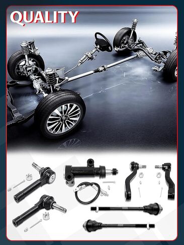 4pc Front Upper Control Arm, Front Lower Ball Joint Comaptible with 99-06 Silverado Sierra 1500 Escalade in Kuwait