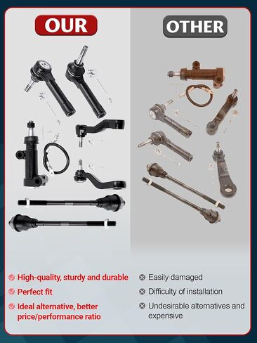 4pc Front Upper Control Arm, Front Lower Ball Joint Comaptible with 99-06 Silverado Sierra 1500 Escalade in Kuwait