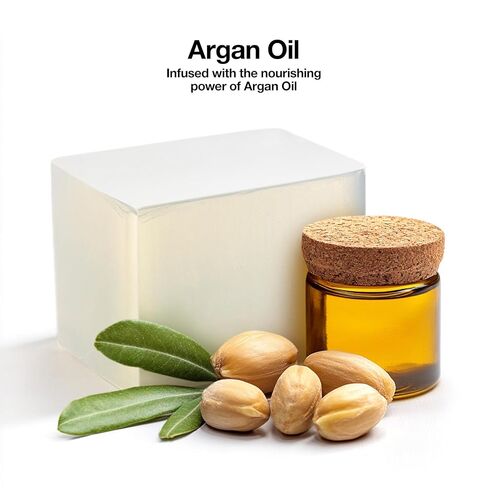 قاعدة صابون لمستلزمات صناعة الصابون تذوب وتصب قاعدة صابون لصناعة صابون الجلسرين المرطب بوزن 5 رطل، غير معطر in Kuwait