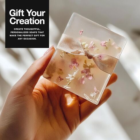 قاعدة صابون لمستلزمات صناعة الصابون تذوب وتصب قاعدة صابون لصناعة صابون الجلسرين المرطب بوزن 5 رطل، غير معطر in Kuwait