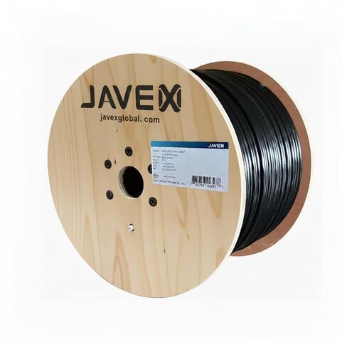 JAVEX CAT6 UTP خارجي (1000 قدم)، 550 ميجا هرتز، 23AWG، كابل CCA Ethernet بالجملة، صندوق سهل السحب، 305 متر، أبيض in Kuwait
