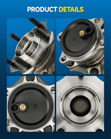 PHILTOP 515041 Front Wheel Bearing Fit for Chevrolet K1500 1996-1999, GMC K1500 1996-1999, Chevrolet K2500 1996-2000, Chevrolet K3500 1996-2000, GMC K2500, 8 Lugs Wheel Hub Assembly W/ABS in Saudi Arabia