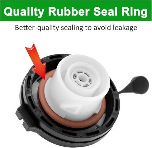 Gas Cap Fuel Tank Cap 17670-S5A-A32 Replacement for 2001-2005 NSX 2002 Honda Accord 2002-2004 CR-V 2001-2005 Civic & Insight 2003-2005 Element in Kuwait