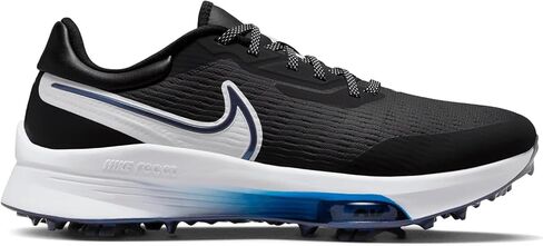 حذاء الجولف Nike Air Zoom Infinity Tour للرجال (DC5221-103، أبيض/أسود-أزرق فوتو) مقاس 10.5 in Saudi Arabia