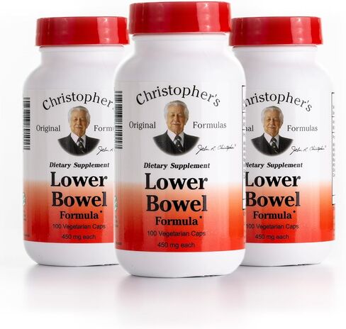 Dr. Christophers Original Formula Lower Bowel, 100 Capsules (2 pack)2 in Kuwait