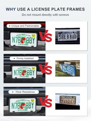 License Plate Frame for Ford Mustang 2018 2019 2020 Accessories Front Bumper License Plate Bracket Holder FO1068169 JR3Z17A385AA in Saudi Arabia