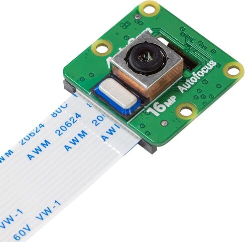 Arducam 16MP Autofocus Camera Module for Raspberry Pi with ABS Case, IMX519 16 Megapixel High Resolution Autofocus Camera for All Raspberry Pi Models in Saudi Arabia