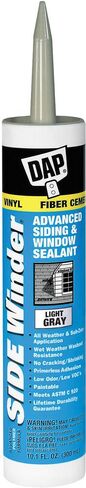 DAP 00807 Winder 807 Advanced Polymer Siding and Window Sealant، 10.1 أونصة، خرطوشة، رمادي فاتح، رمادي in Saudi Arabia