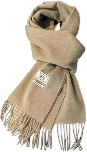 وشاح صوف أسترالي 100 محبوك وناعم ودافئ للنساء والرجال in Kuwait