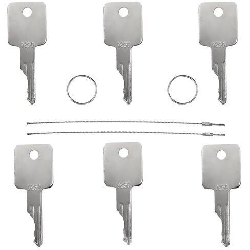 14707 14607 14603 5755124 8035807 Heavy Equipment Ignition Keys Compatible with Bobcat Industrial JCB Bomag Hamm Roller Compaction Dynapac Terex Vibromax Volvo Ford Moxy 85804675 05755125 in Saudi Arabia