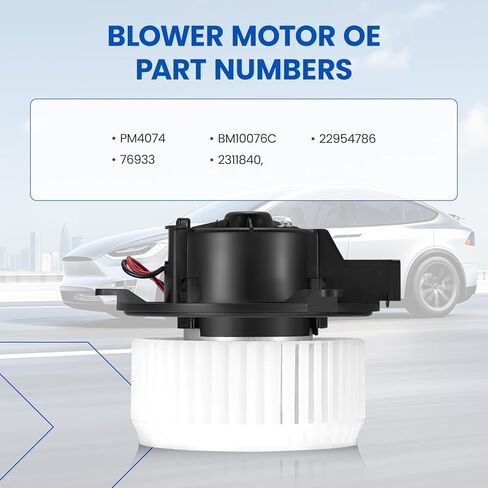 محرك منفاخ HVAC 700107 متوافق مع بونتياك جراند بريكس تشيفي مونتي كارلو إمبالا المحدودة بويك لاكروس منفاخ سخان لـ 15850268 19153333 75753 PM9237 22754990 مجموعة محرك منفاخ تكييف الهواء in Kuwait