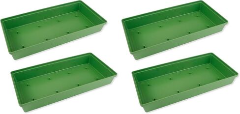 2 Pcs Plastic Design Bowl 11“ Flower Arrangement Base for Centerpiece Decorating, Nromal, Green in Kuwait