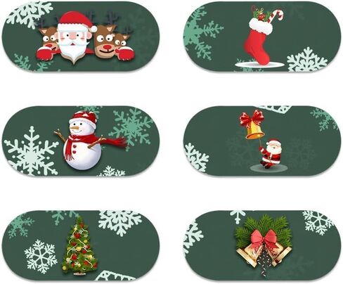 غطاء الخصوصية لكاميرا الويب المعدنية من Mizi [عبوة من 3 قطع]، ملصق مانع للكاميرا، يحمي خصوصيتك وأمانك للكمبيوتر والكمبيوتر المحمول والأجهزة اللوحية والهواتف - أسود in Kuwait