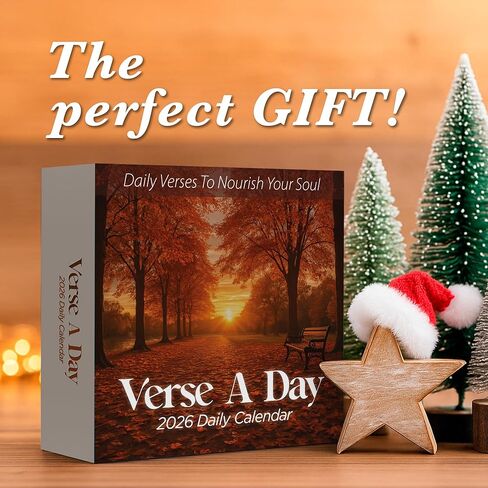 Hannah Faith A Bible Verse A Day 2025 Calendar | 300+ Christian Verses from the NIV Bible to Inspire Your Daily Devotional, Positive Motivational Religious Daily Verses for Men & Women in Saudi Arabia