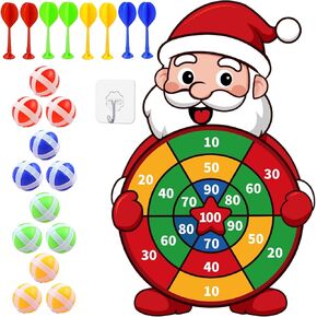 Valentine Gift for Kids, Pink Cartoon Dwarf Dart Board with 12 Sticky Balls Valentines Games, Large Kids Valentines Day Gifts for Boys Girls Toddlers, Valentines Games for Kids Party Classroom in Kuwait