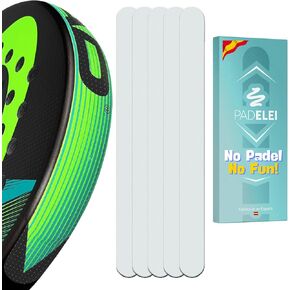 Padel Frame Protector - Padel Racket Protector (2-Pack) + Free Die-Cut Sticker - Padel Accesories - Racket Protector - Easy to Replace - Designed and Made in Spain - Dimensions 370 x 35 mm in Kuwait