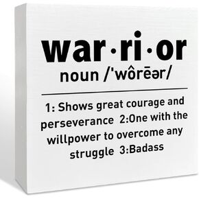 Cancer Warrior Gifts for Women Men, Birthday Gifts for Cancer Patients Inspirational Cancer Survivor Gifts, Cancer Support Fighter Encouragement Gifts, You Are A Warrior, Wooden Box Sign in Kuwait