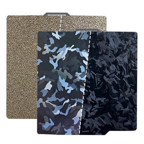 PEI Sheet for Bambu Lab X1 X1C X1E P1P P1S A1 Bambulabs PEI Build Plate with Identification Code,Double Sided Textured PEI Flexible Removal Spring Steel Sheet, 257x257mm Bambu Build Plate in Kuwait