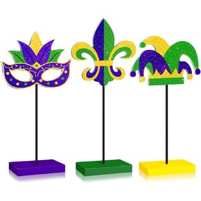 Huwena 3 Pcs Winter Standing Wooden Snowflakes Block Christmas Snowflake Tabletop Decor Rustic Wooden Snowflake Centerpiece Xmas Snowflake Ornaments Decor for Home Winter(Retro White) in Kuwait