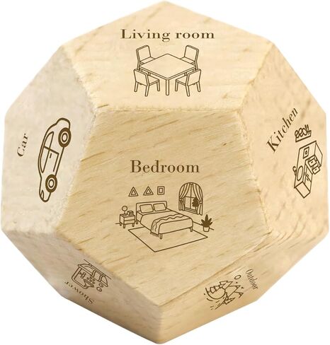 حشوات تخزين للنساء النرد لها، أفكار هدايا للأزواج، ألعاب النرد لقرارات الطعام، هدايا عيد الميلاد وأعياد الميلاد وعيد الحب لصديقها وصديقتها والرجال، حشوات للتخزين للرجال in Kuwait