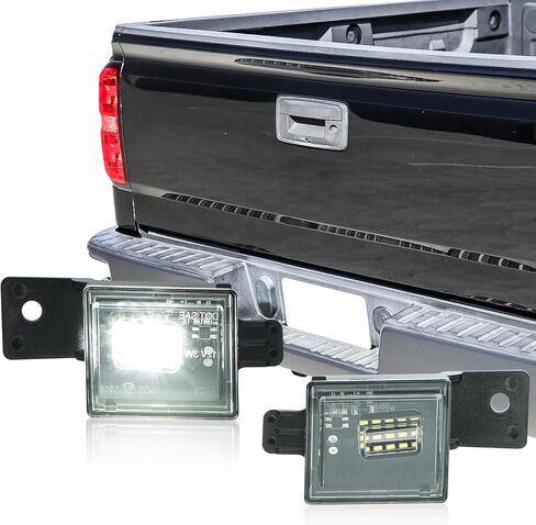 مصابيح لوحة ترخيص LED متوافقة مع F150/F250/F350/F450/F550 9 قطع خرز LED لضوء أبيض 7000K فائق السطوع للخدمة الفائقة in Kuwait