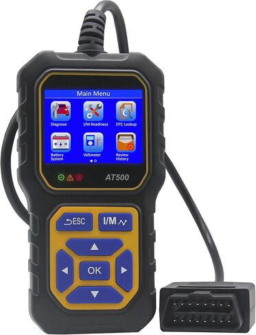 AT300 Car Code Reader, OBD2 Car Code Scanner Check Engine Light Fault Code Reader Scanner CAN Diagnostic Tool for All OBDII Protocol Cars,Cranking Test in Saudi Arabia