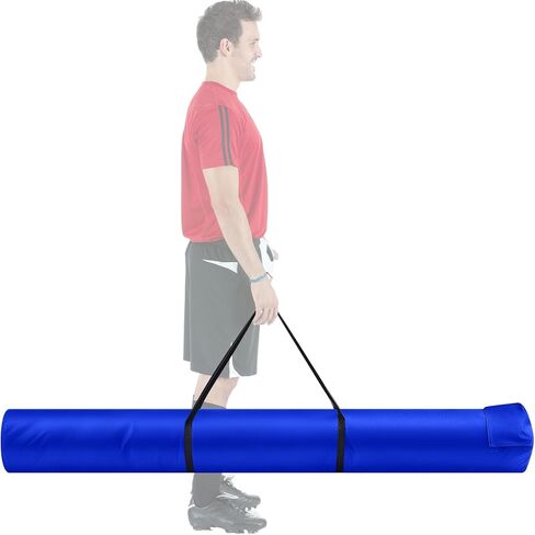 Corner Flag Storage Bag for Coaching Stick Agility Poles Carry Bag Black Oxford Slalom Pole Bag Agile Rod Bag Guard Flag Storage Bag Field Hockey Lacrosse Bag Effortless Bag for 16 Poles 6ft x 7Inch in Kuwait